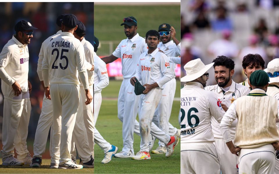 India, Pakistan and Bangladesh