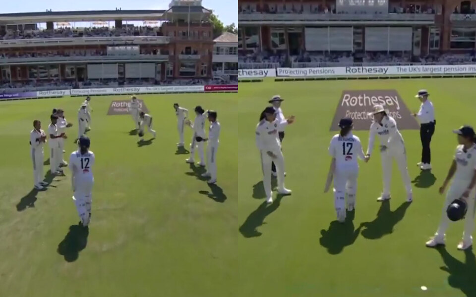 [Watch] Tammy Beaumont walks off the field for the final time in international cricket