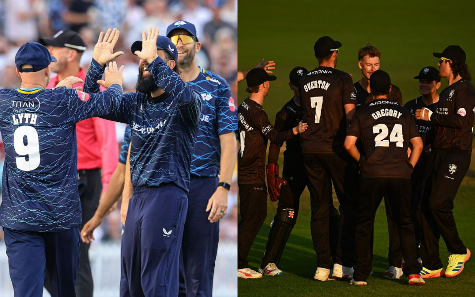 Yorkshire and Somerset