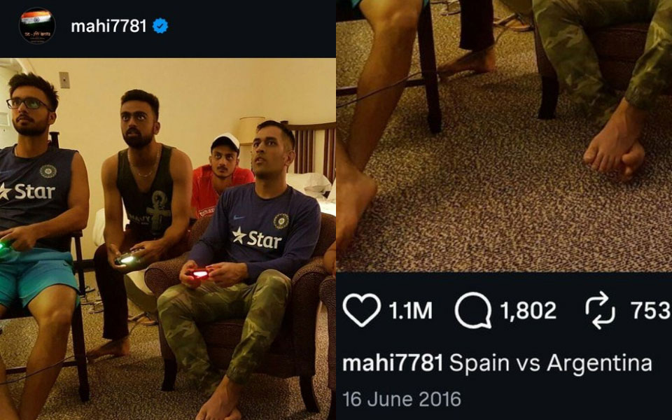 MS Dhoni's old tweet resurfaces as Argentina set up FIFA World Cup Final date with Spain
