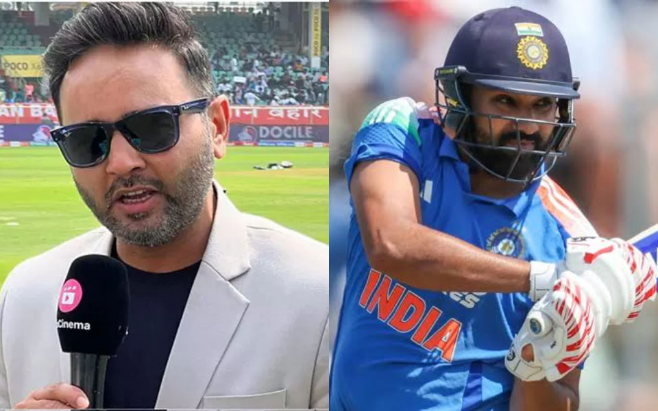 Parthiv Patel and Rohit Sharma