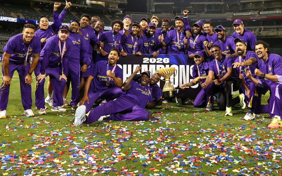 'Korbo Lorbo Jeetbo' - Shah Rukh Khan congratulates LA Knight Riders for MLC triumph