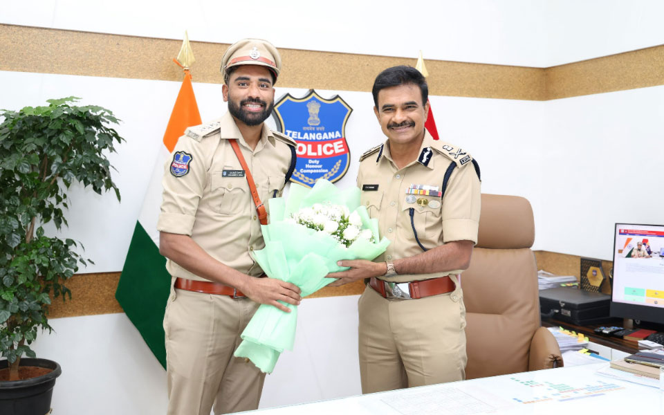 DSP Mohammed Siraj continues serving Telangana while awaiting India return