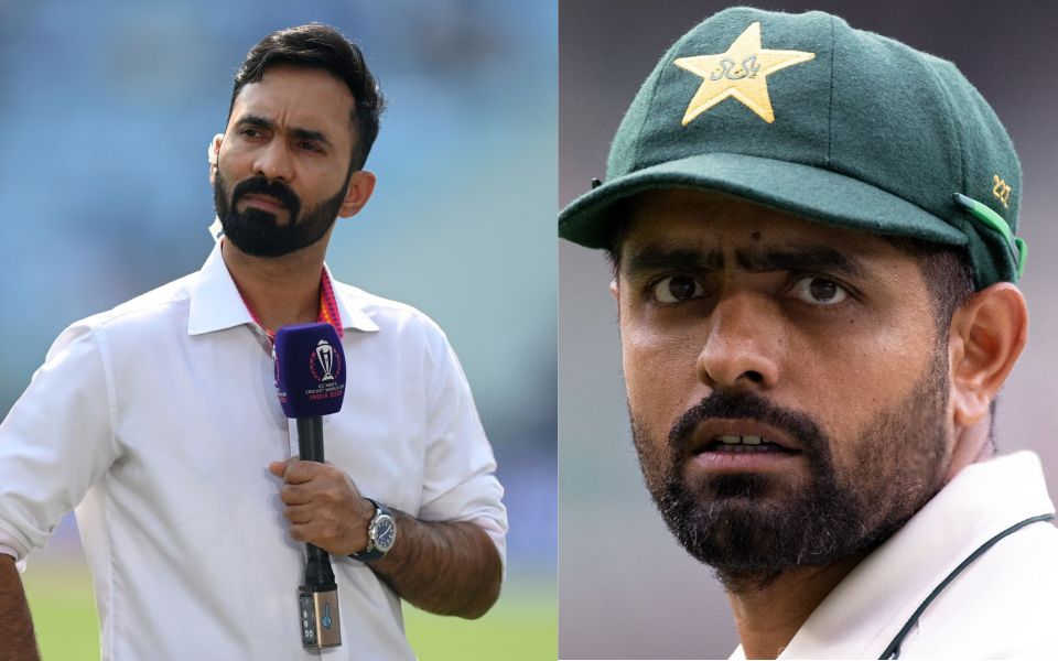 Dinesh Karthik and Babar Azam