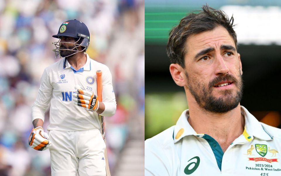 Ravindra Jadeja and Mitchell Starc