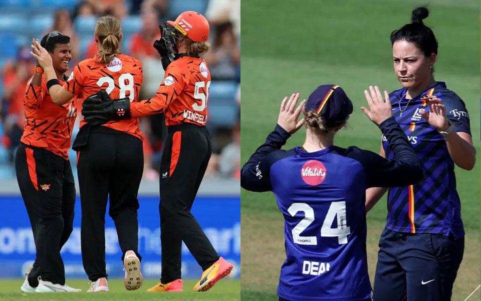 Sunrisers Leeds Women and London Spirit Women