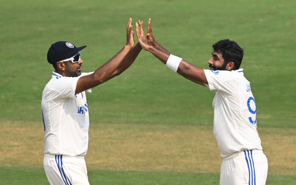 Ravichandran Ashwin and Jasprit Bumrah