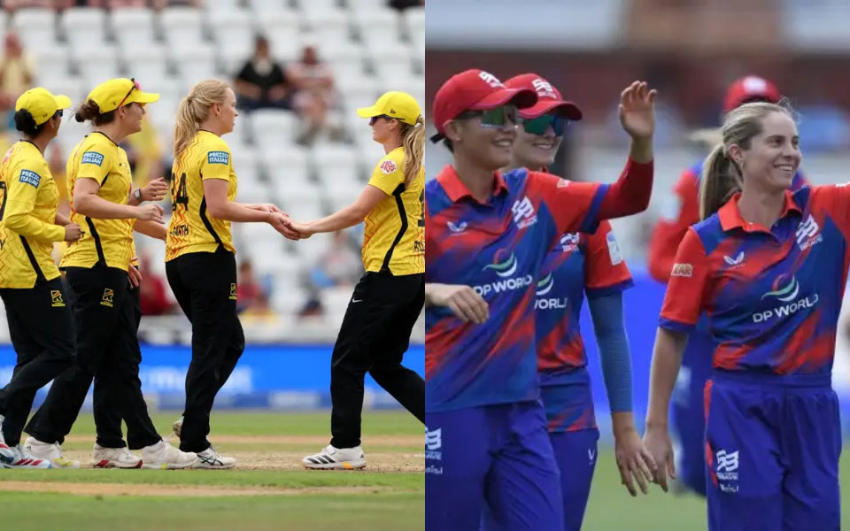 Trent Rockets Women and Southern Brave Women.