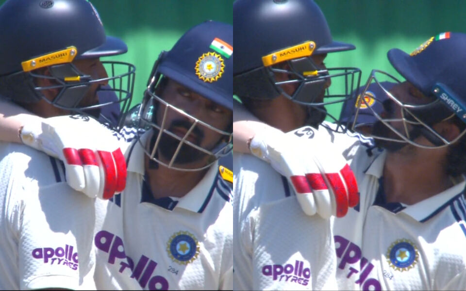 SL vs IND 2026: Relieved KL Rahul hugs Devdutt Padikkal after DRS miracle in Galle
