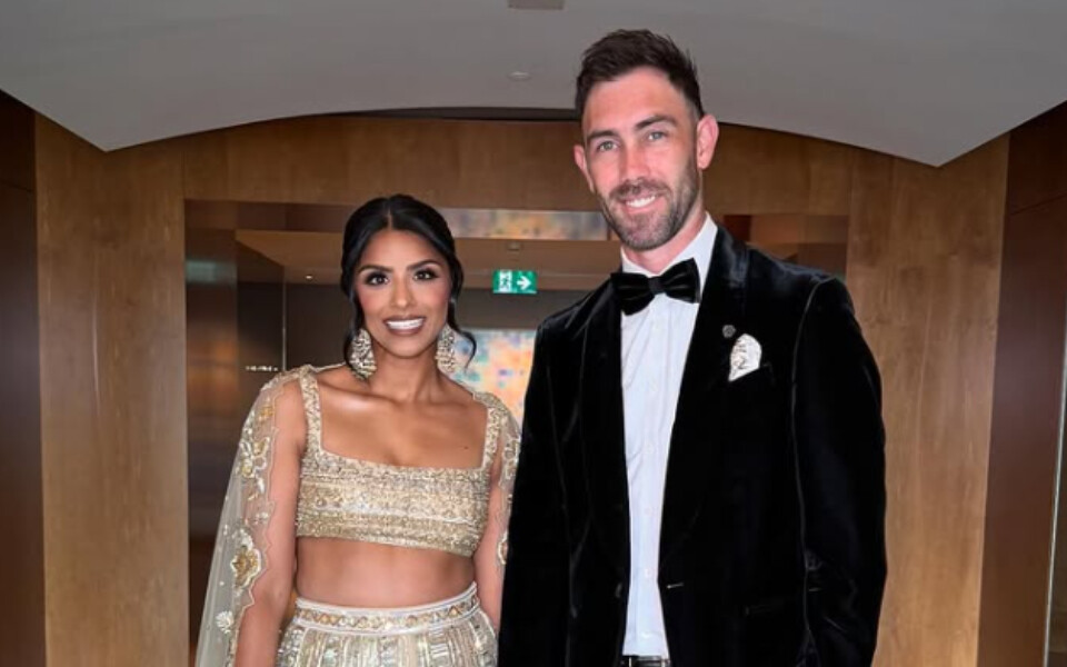 Glenn Maxwell and Vini Raman welcome baby girl