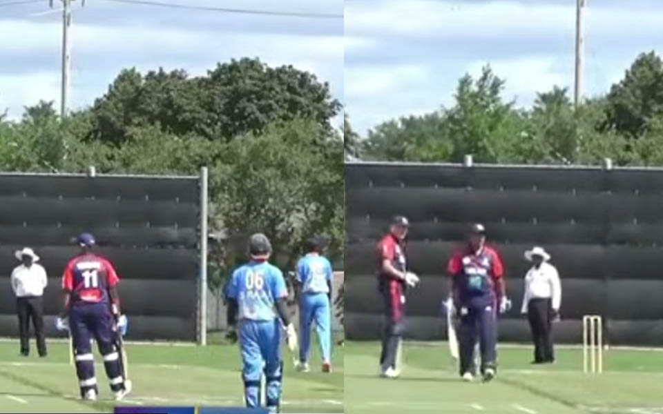 England batter refuses to walk for 16 minutes at Over-60 World Cup in fresh cricket conduct row