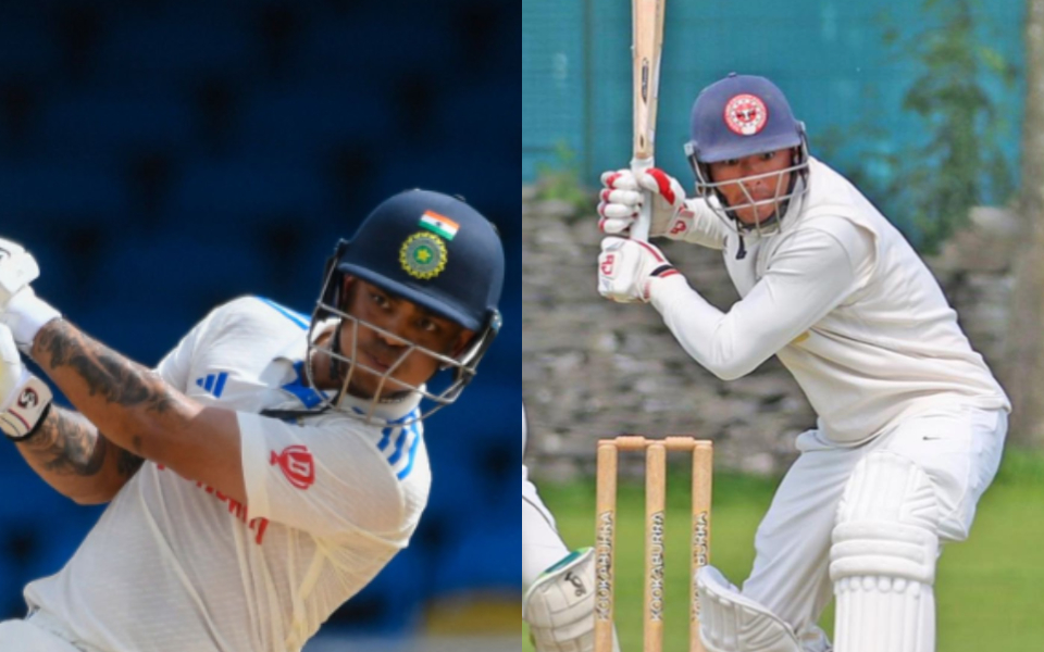Ishan kishan and Rongsen Jonathan