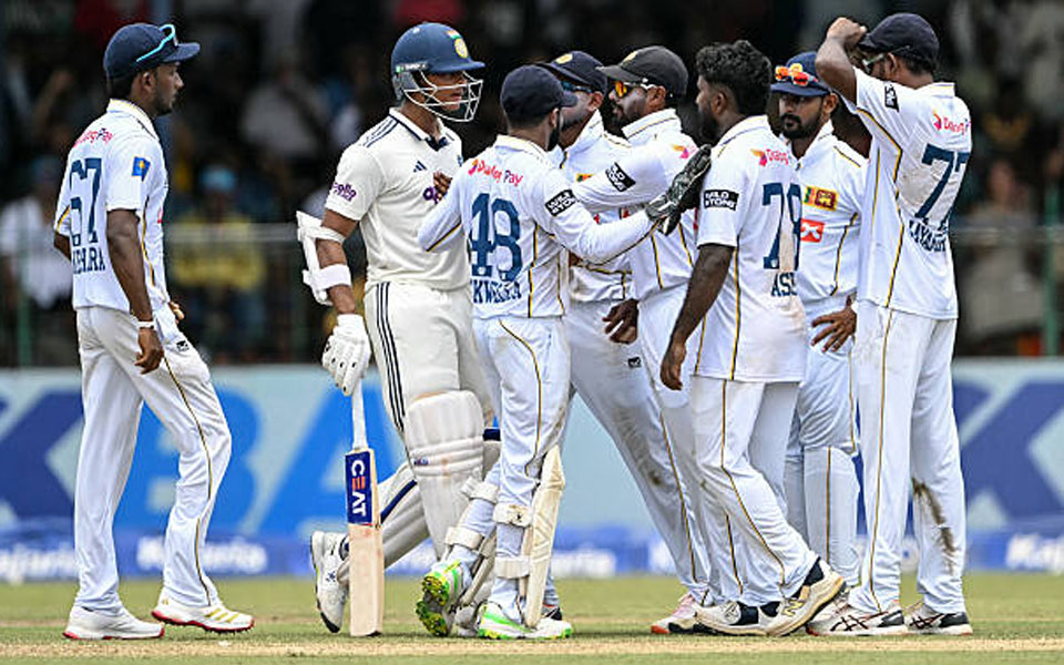 Yashasvi Jaiswal and Asitha Fernando in heated exchange after dismissal in Colombo
