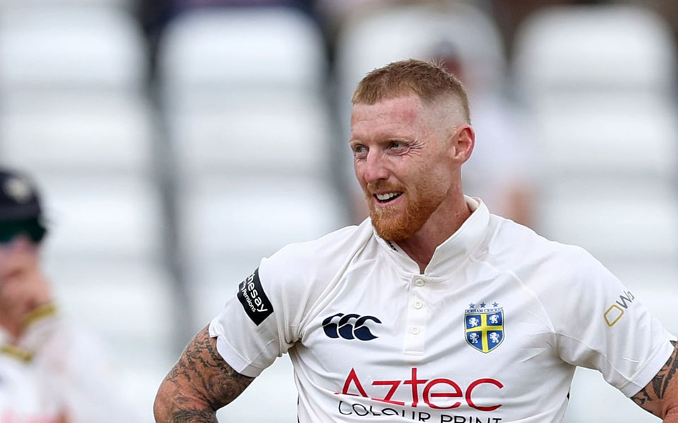 Ben Stokes scores two fifties and takes seven wickets in first red-ball match since international retirement