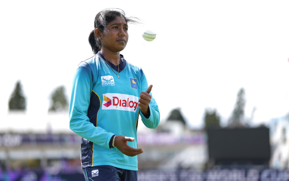 Sri Lanka replace injured Dewmi Vihanga with Nimasha Meepage for Women's T20 Asia Cup