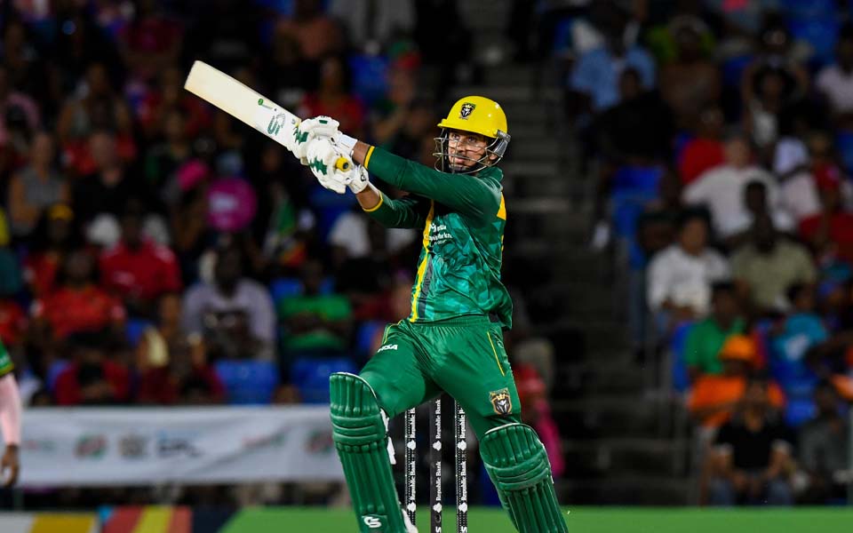 Saim Ayub’s sensational century powers Jamaica Kingsmen to 11-run win over St. Kitts & Nevis Patriots