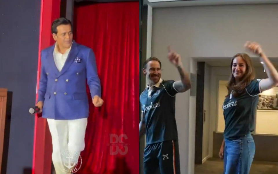 [Watch] Faf du Plessis and Rotterdam Dockers teammates join Ravi Kishan's viral dance trend amid ETPL 2026