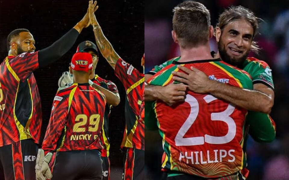 CPL 2026: Match 22, TKR vs GAW Match Prediction – Who will win today’s CPL match between Trinbago Knight Riders vs Guyana Amazon Warriors?