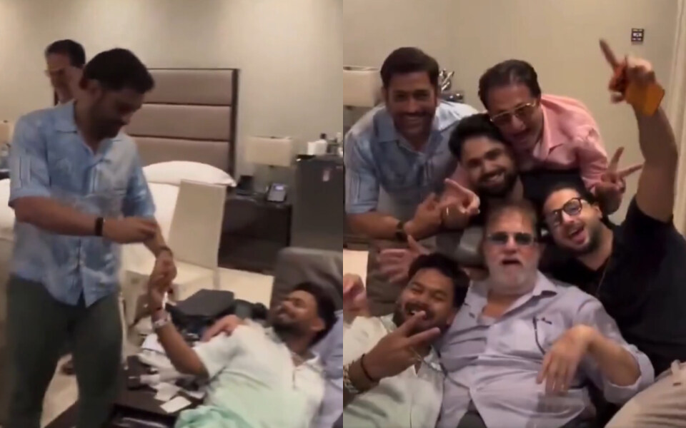 [WATCH] 'Hookah pee ke aa raha hoon' - MS Dhoni's candid remark to Rishabh Pant goes viral