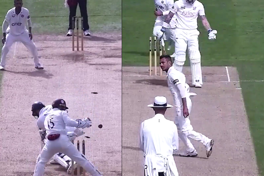 [WATCH] Ben Stokes castled by Yuzvendra Chahal in 2026 County Championship