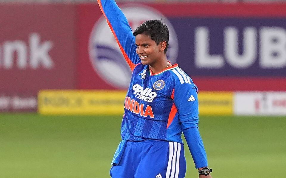 Deepti Sharma rises to sixth spot in ICC Women's T20I bowling rankings