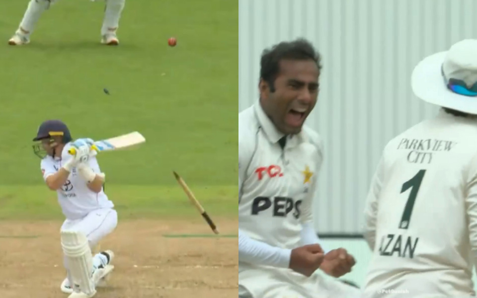 Joe Root and Mohammad Ali