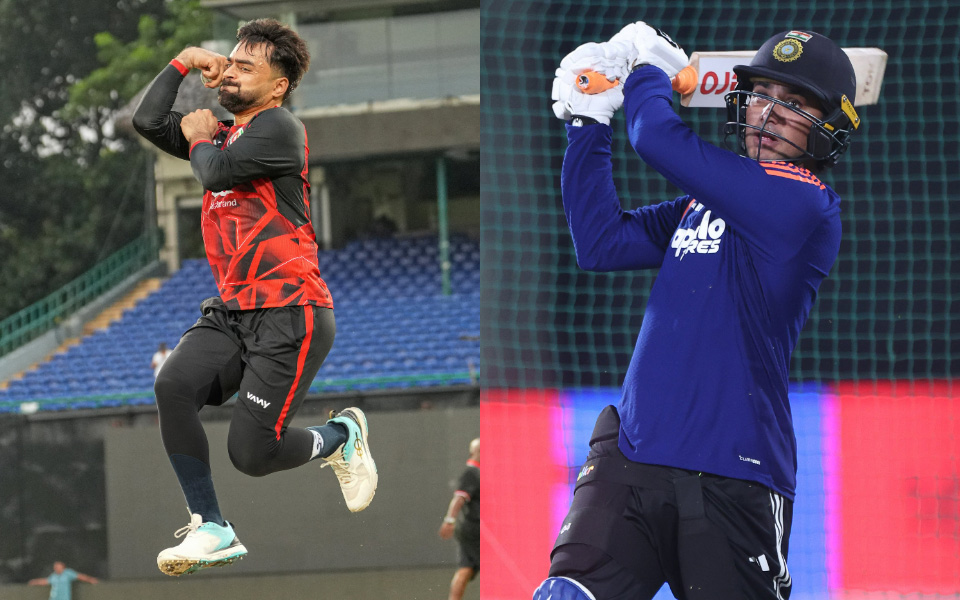 Rashid Khan and Abhishek Sharma