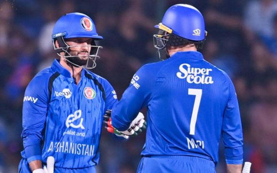 Azmatullah Omarzai and Mohammad Nabi