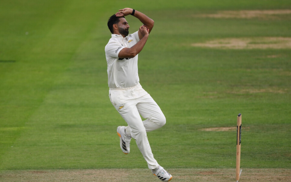 'Always wanted to come here and play this kind of cricket' - Auqib Nabi speaks after four-fer against Glamorgan