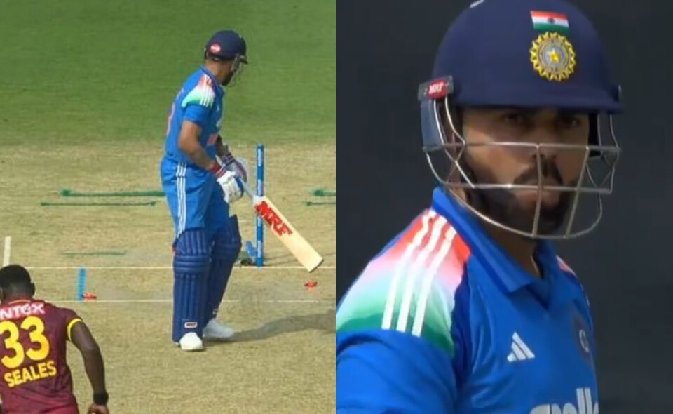 [Watch] Jayden Seales gets Virat Kohli for golden duck with a jaffa in 3rd ODI