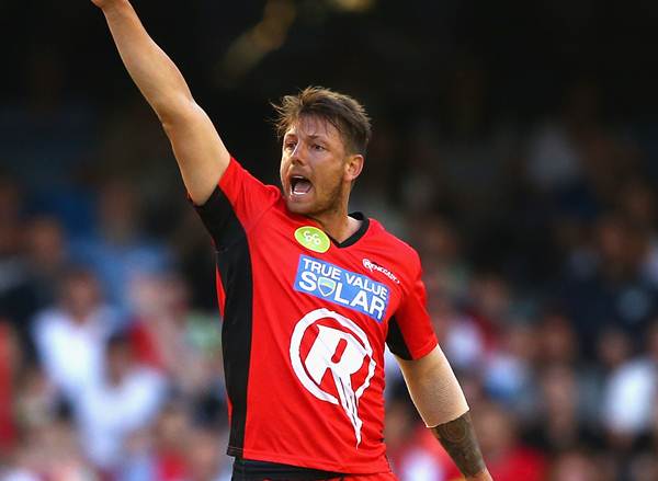 James Pattinson of the Melbourne Renegades