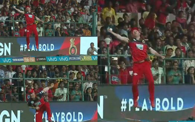 AB de Villiers catch