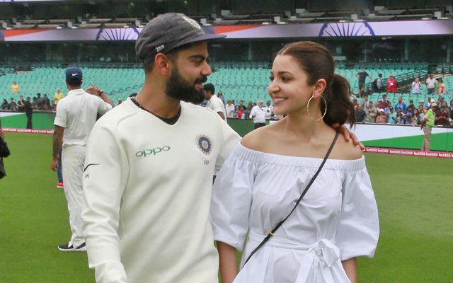 Indian Cricket Captain Virat Kohli and his wife Anushka Sharma