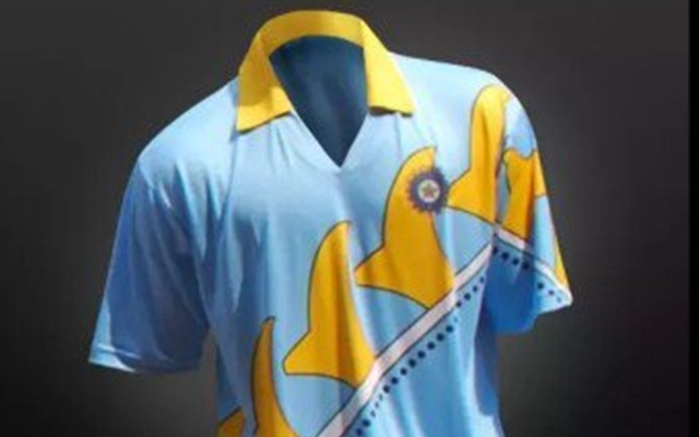 1999 india world cup jersey