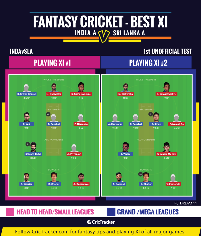 INDAvSLA-1st-unofficial-Test-match-fantasy-tips-India-A-vs-Sri-Lanka-A