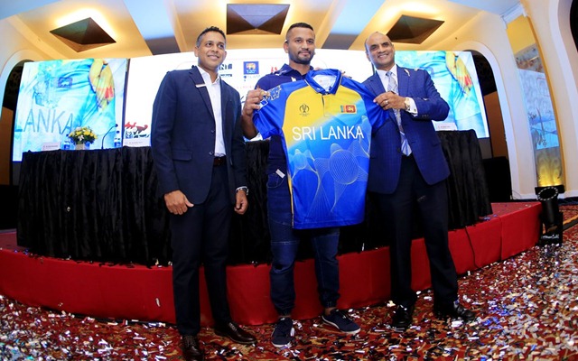 Sri Lanka jersey launch