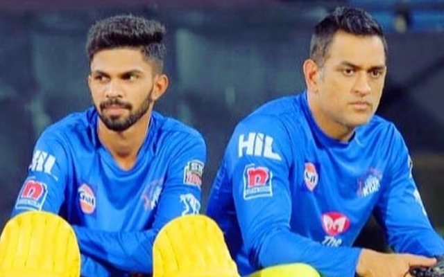 MS Dhoni and Ruturaj Gaikwad