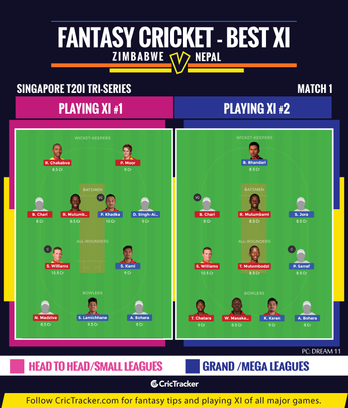 Singapore-T20I-Tri-series-Fantasy-Tips-XI-Zimbabwe-vs-Nepal