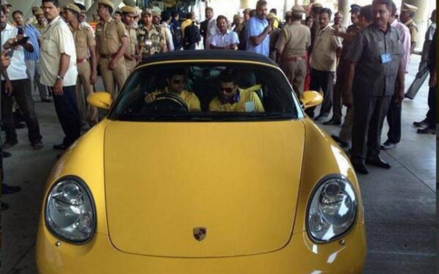 Suresh Raina - Porsche Boxster S