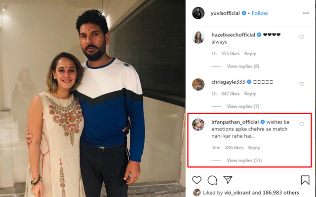 Irfan Pathan's comment