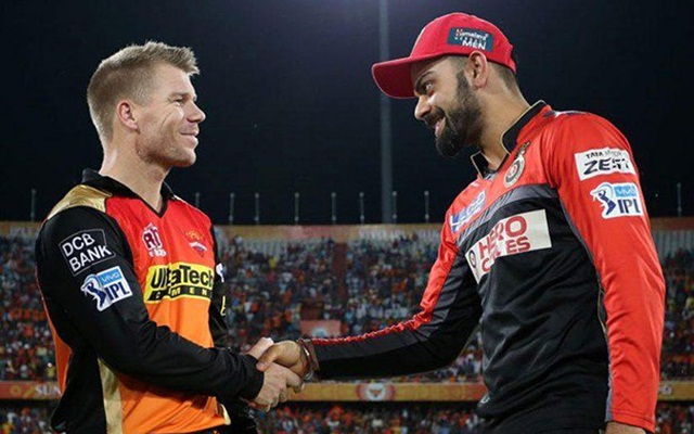 David Warner and Virat Kohli