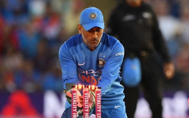 MS Dhoni. (Photo by Scott Barbour/Getty Images)
