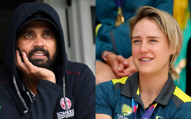 Murli Vijay and Ellyse Perry