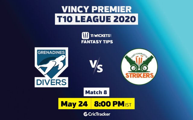 Vincy-T10-11Wickets-Grenadines-Divers-vs-Fort-Charlotte-Strikers-Match-8