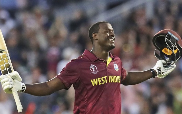 Carlos Brathwaite against New Zealand