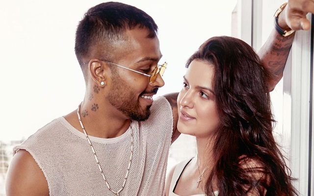 Hardik Pandya and Natasa Stankovic