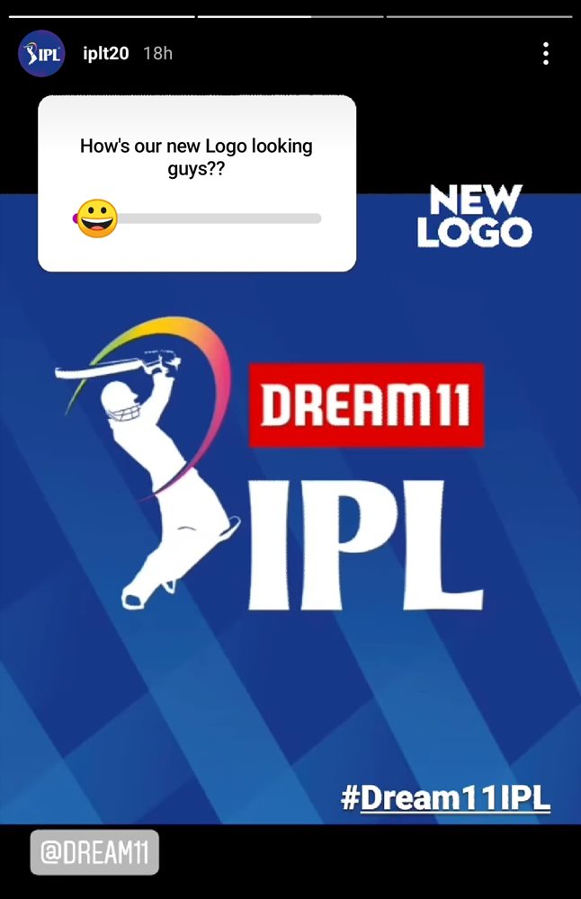 Dream11 IPL instagram story