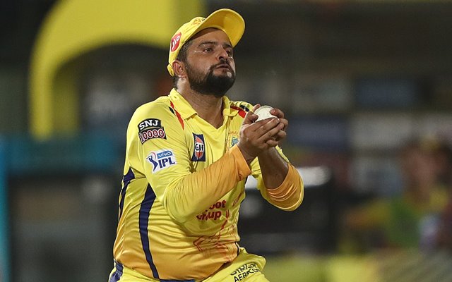 Suresh Raina of Chennai Super Kings