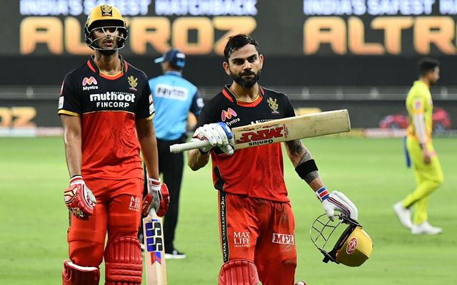 Virat Kohli and Shivam Dube