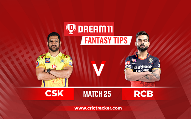 CSK vs RCB D11 IPL 2020 M25